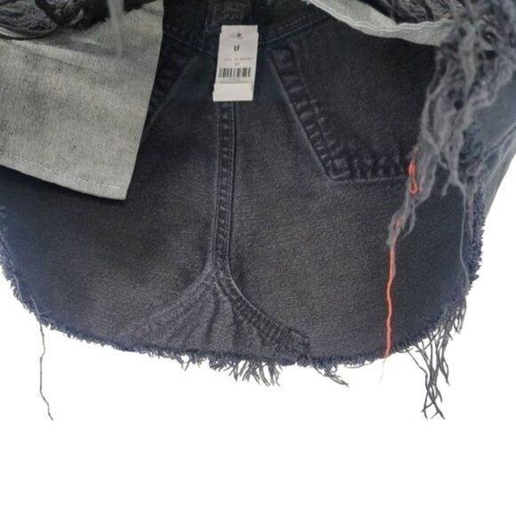 Furst Of A Kind Handmade Levi's Distressed Skirt - Picture 5 of 7